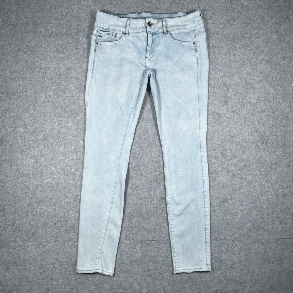G-Star Raw Denim Jeans‎ Womens 32x32 Light Blue Midge Cody Mid Skinny